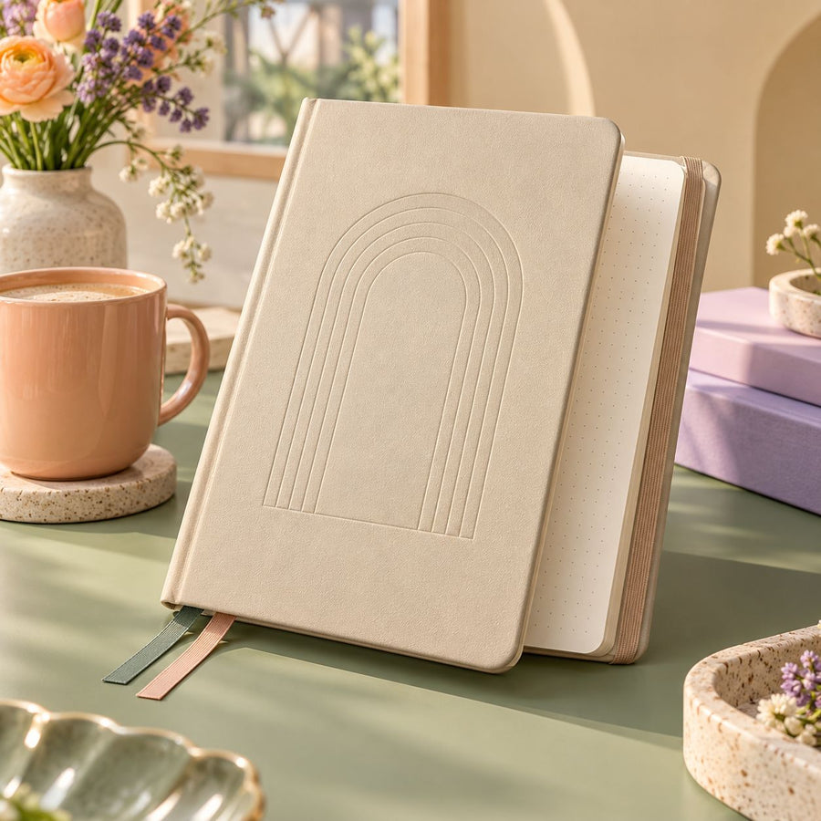 Arcfolio Hardcover Dot Grid Journal